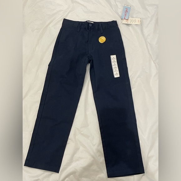 NWT Cat & Jack Fighter Pilot Blue Straight-Leg Pants - Picture 1 of 4